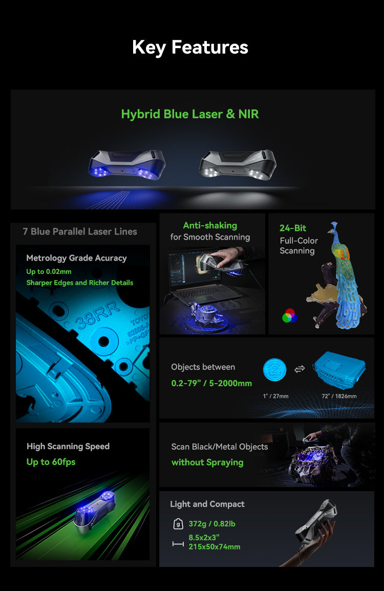 Creality Scan Raptor 3D Scanner