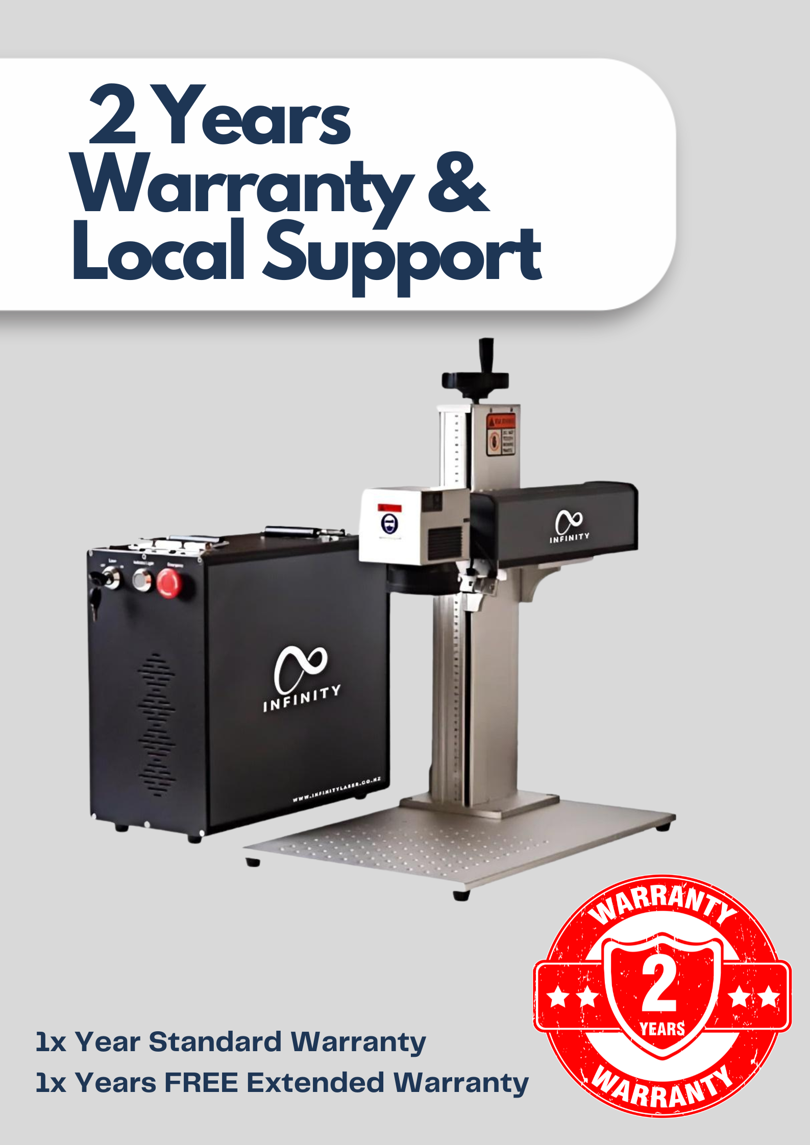 INFINITY LASER 60W JPT MOPA Fibre Laser Machine