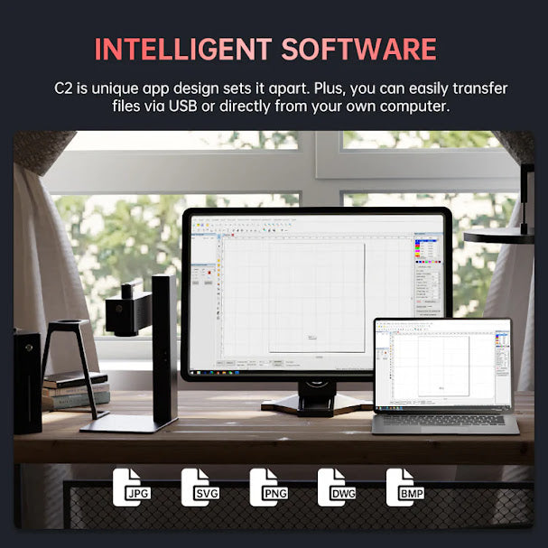 Mr Carve C2-JCZ 20W Split Fiber Laser Machine