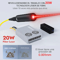 Mr Carve C2-JCZ 20W Split Fiber Laser Machine