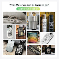 Mr Carve S4-20W-JCZ Fibre Laser Machine