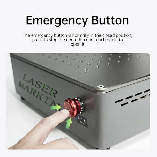 Mr Carve S4-20W-JCZ Fibre Laser Machine