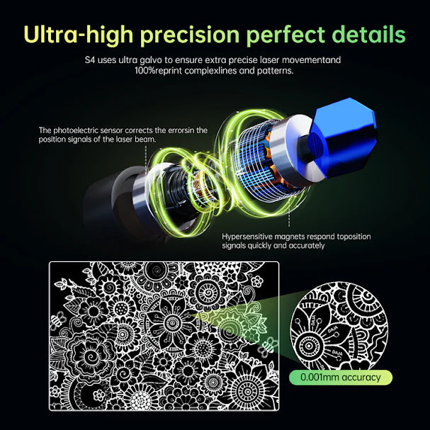 Mr Carve S4-20W-JCZ Fibre Laser Machine