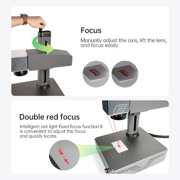 Mr Carve S4-20W-JCZ Fibre Laser Machine