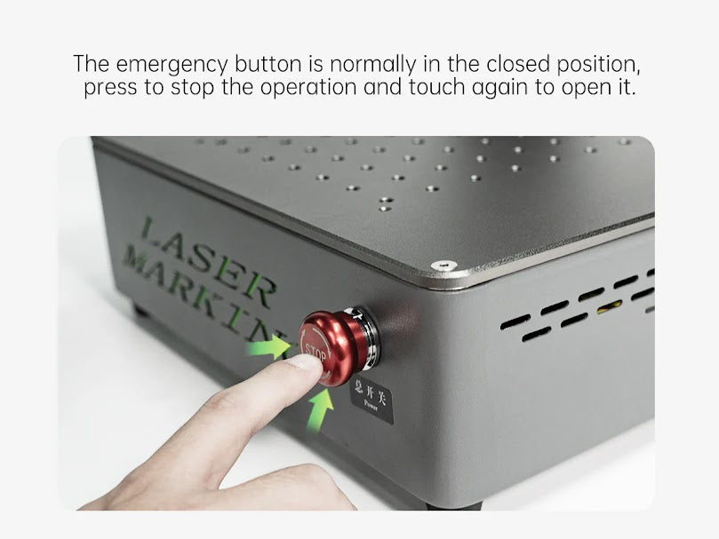 Mr Carve S4-30W-JCZ Fibre Laser Machine