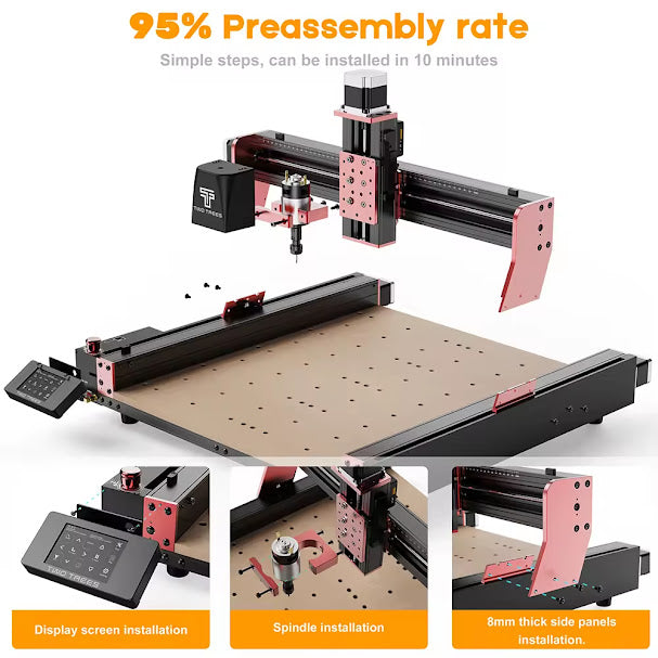 TTC 450 Pro CNC Router- 500W Spindle Package