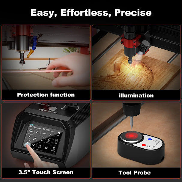 TTC 6050 Large Format Desktop CNC Router Machine