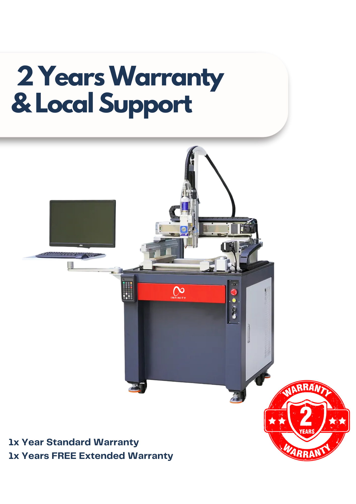 Infinity Laser XL-1500 Fibre Laser Cutting Machine 1500W
