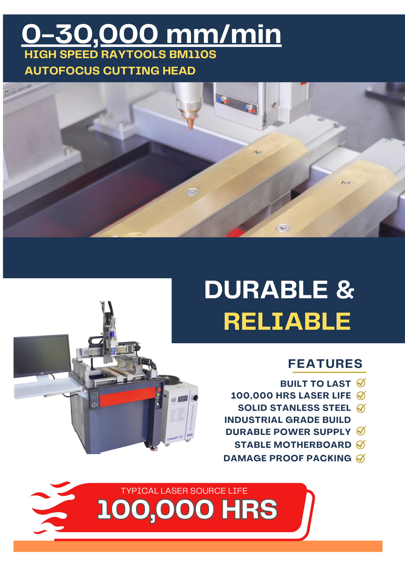 Infinity Laser XL-1500 Fibre Laser Cutting Machine 1500W