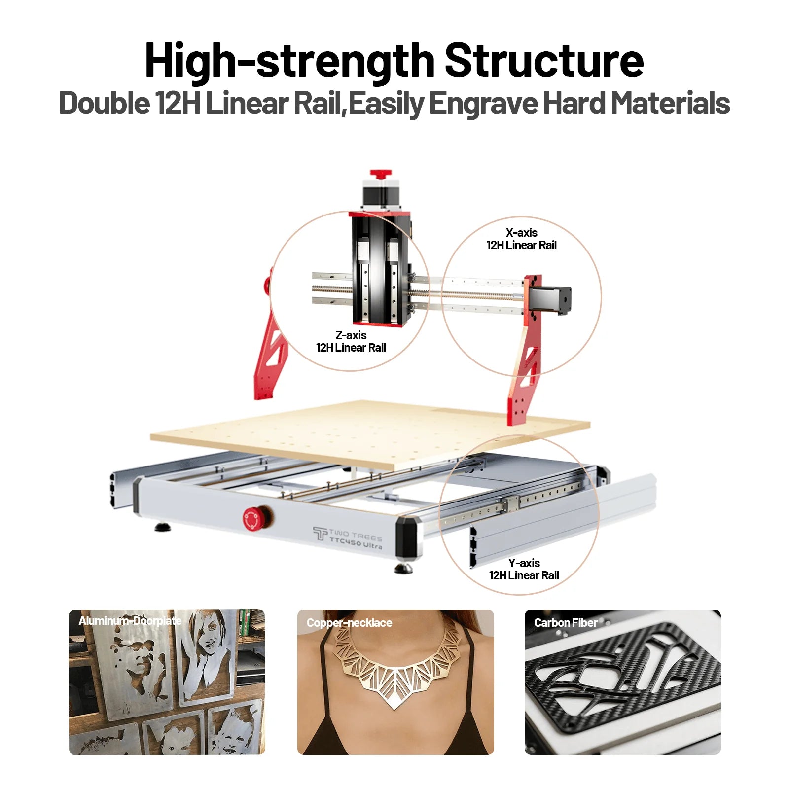 TTC 450 Ultra CNC Machine- 500W Spindle