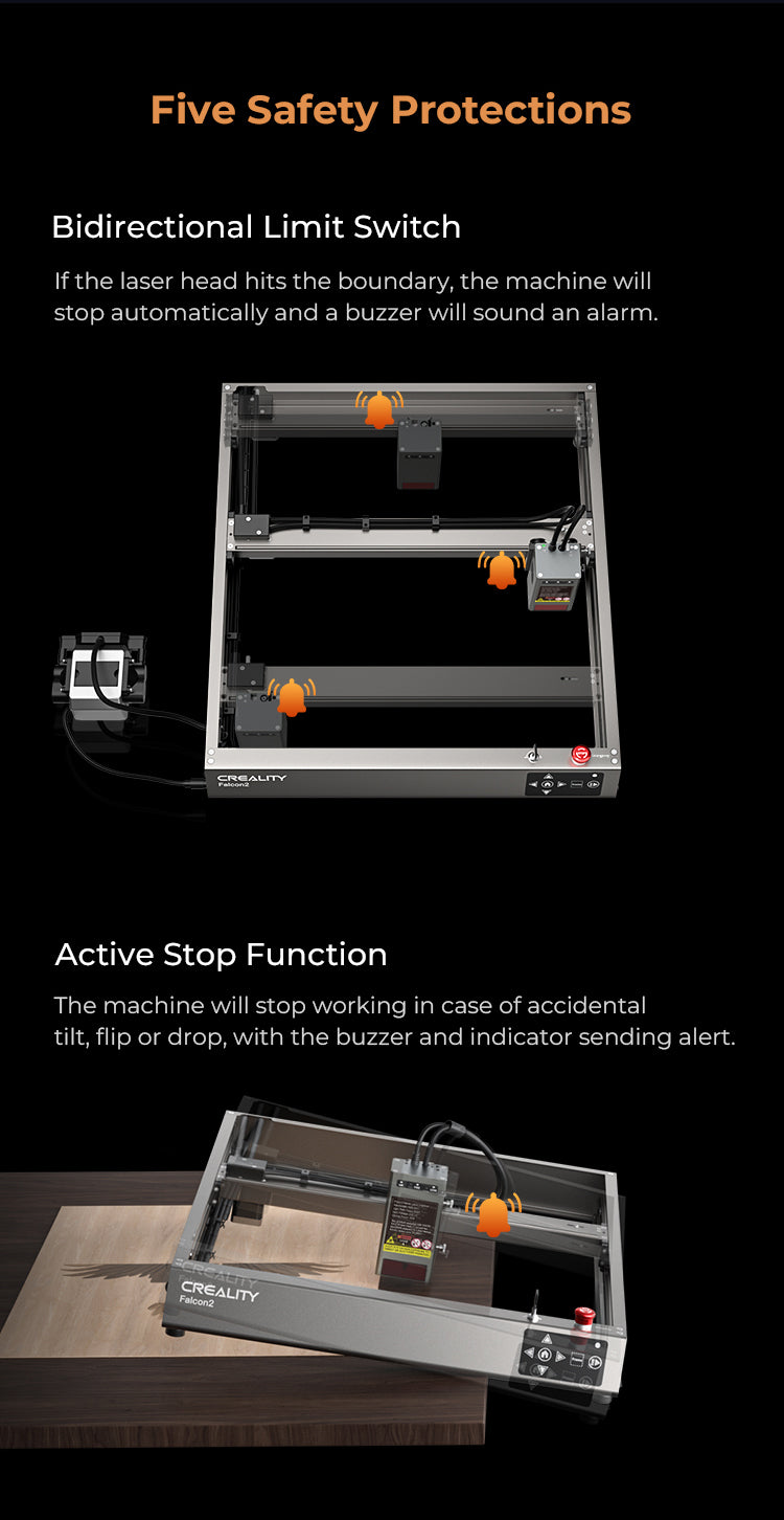 Creality Falcon-2 40W Laser Engraver and Cutter