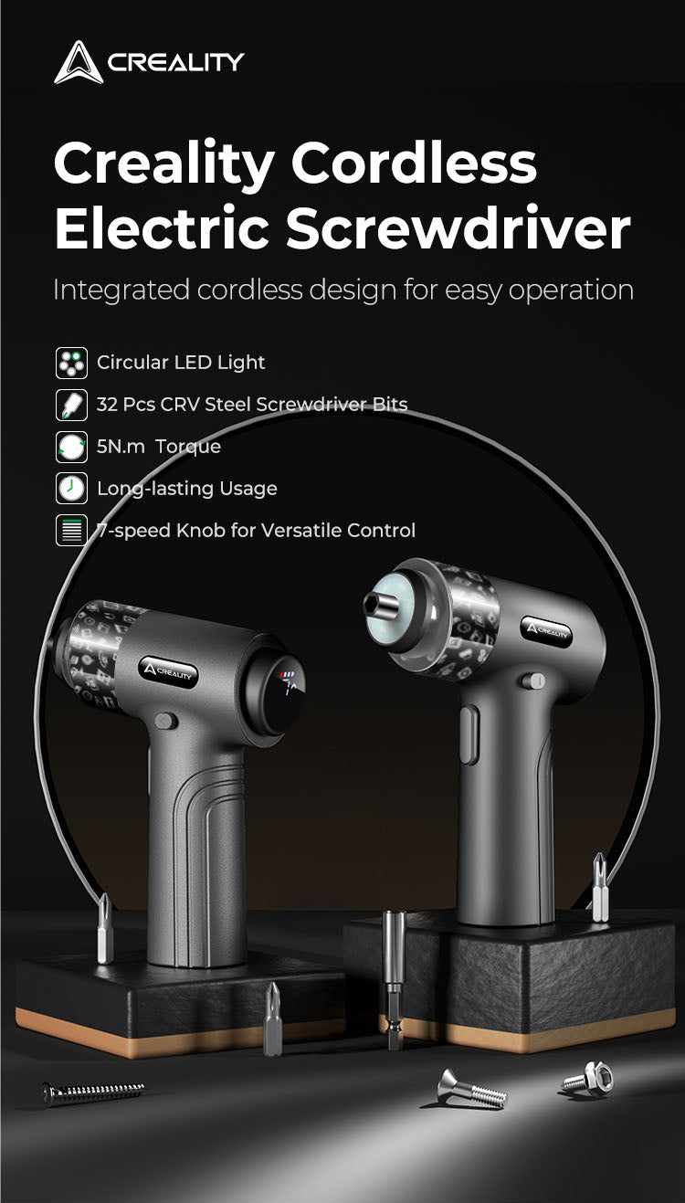 Creality Cordless Electric Screwdriver