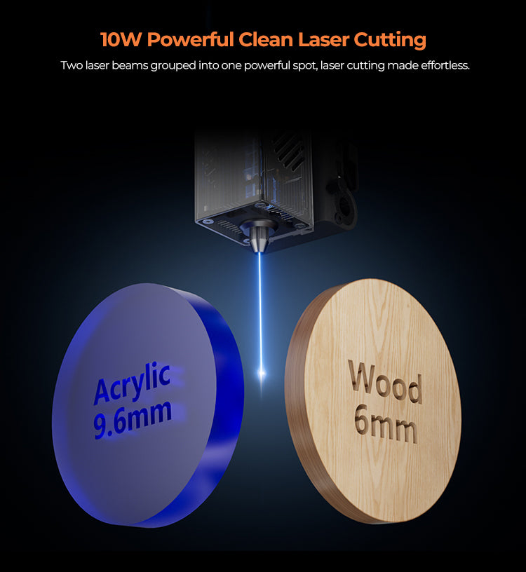 Creality Falcon A1 Enclosed 10W Diode Laser Machine
