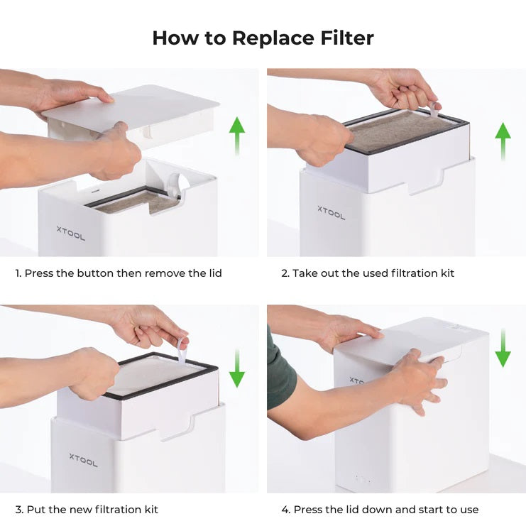 xTool Desktop Air Purifier (Smoke Purifier)