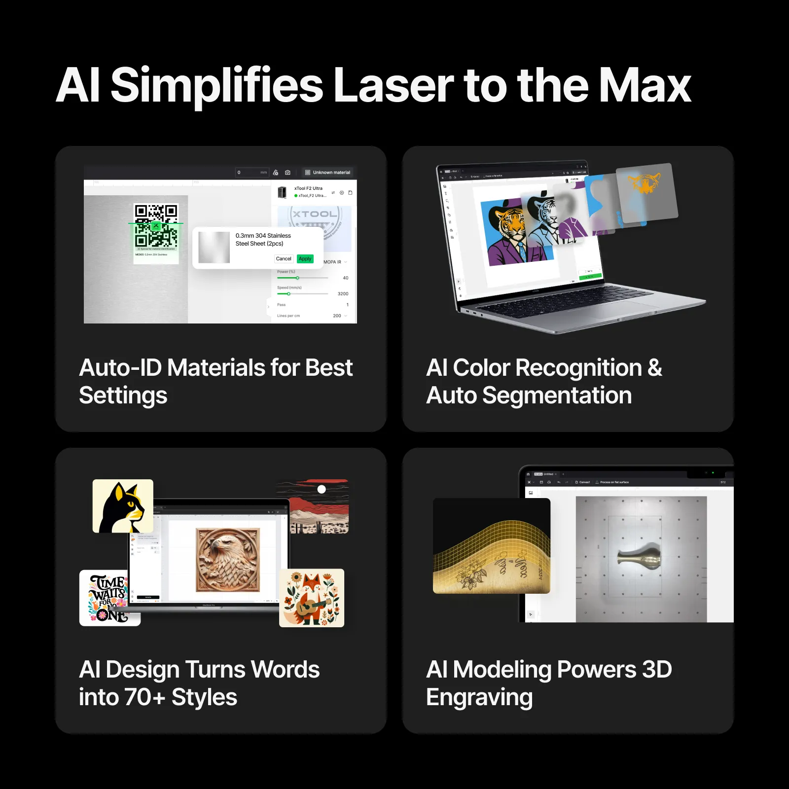 xTool F2 Ultra- The Most Powerful Dual Fibre Laser with AI