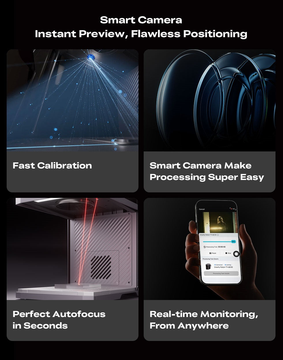 Creality Falcon T1 5-in-1 Fiber Laser 20W