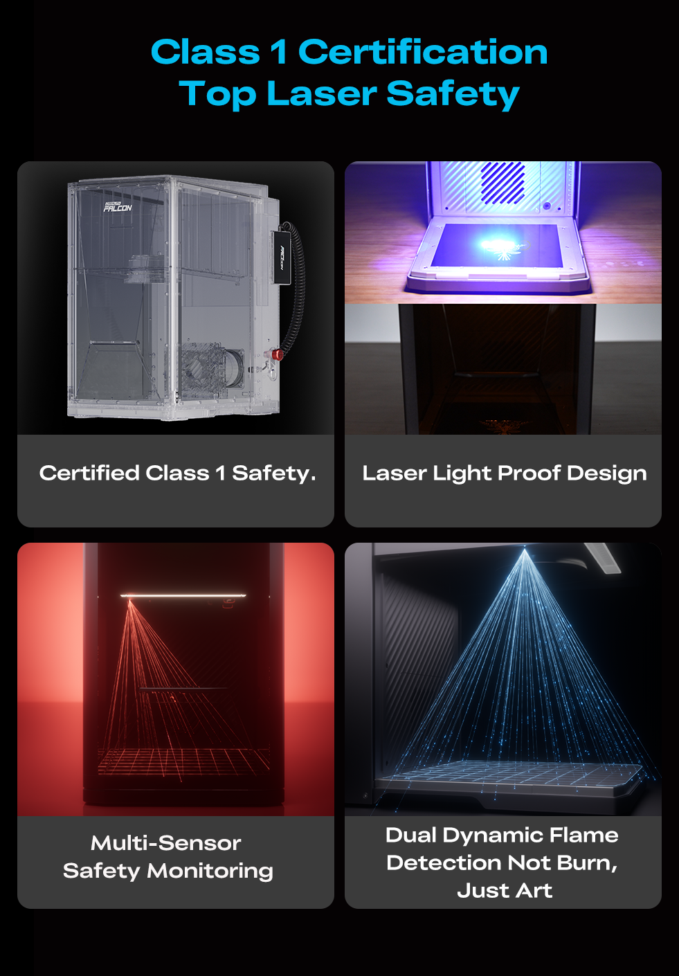 Creality Falcon T1 5-in-1 Fiber Laser 20W