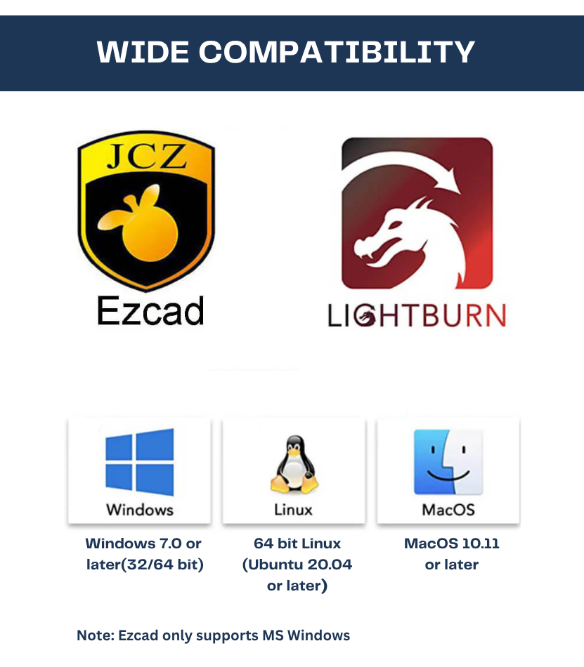 INFINITY LASER 50W MAX Fibre Laser Machine