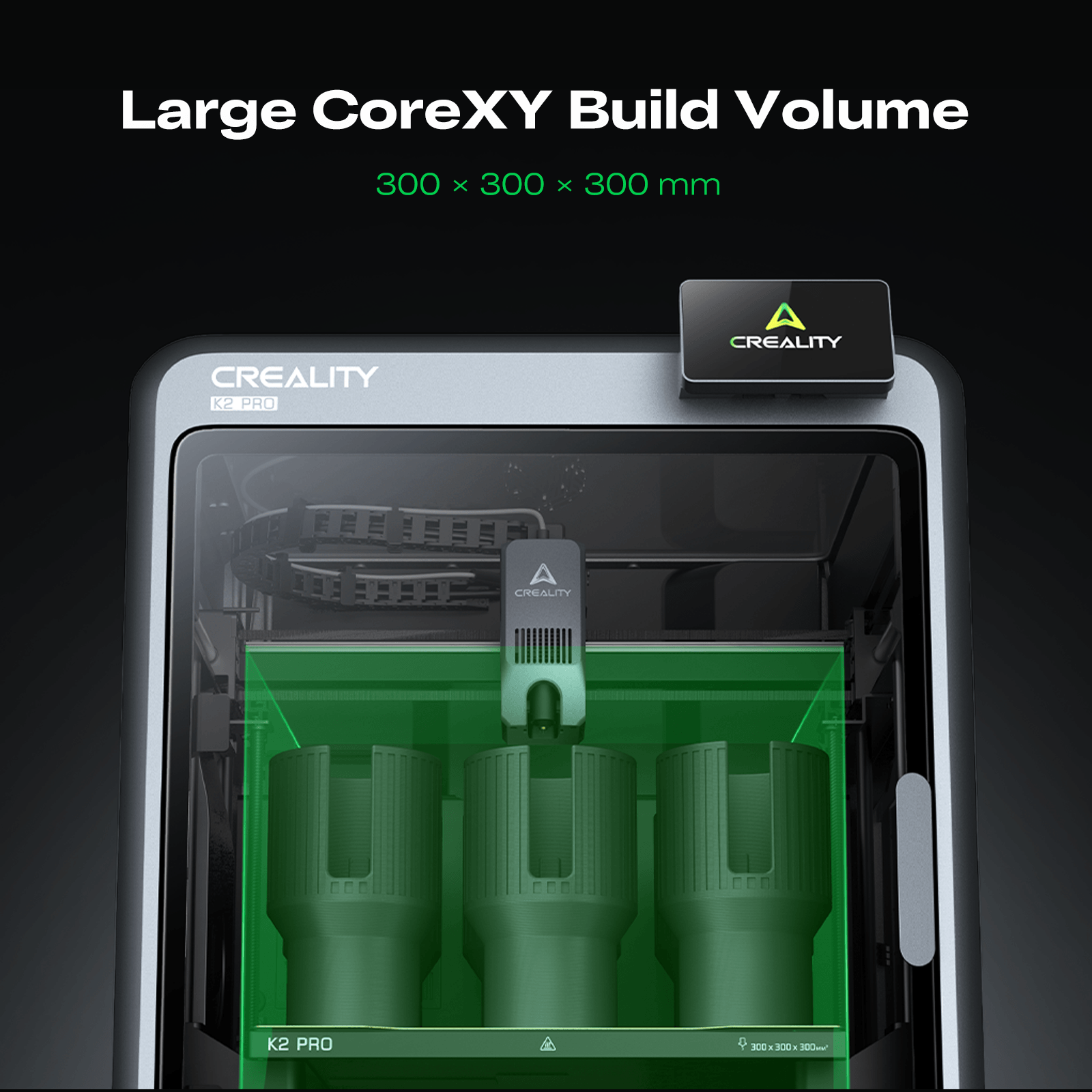 Creality K2 Pro 3D Printer Multicolor 600mm/s 300x300x300mm