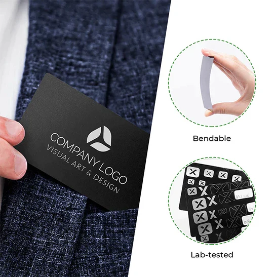 xTool Matte Aluminum Metal Business Cards (300pcs)