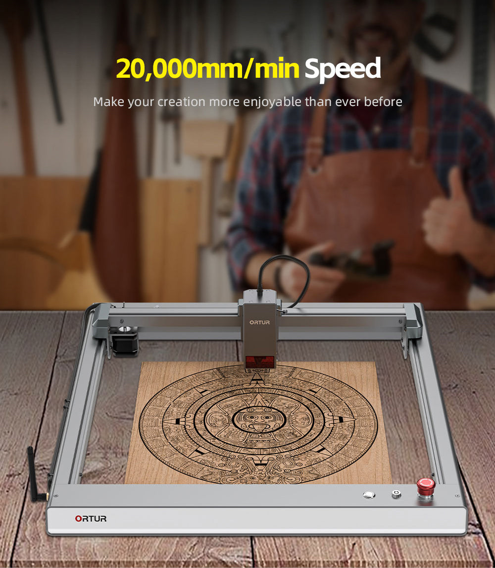 Ortur Laser Master 3 20W Laser Engraver & Cutter Machine with Ortur Air Pump