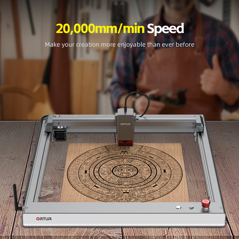 Ortur Laser Master 3 20W Laser Engraver & Cutter Machine with Ortur Air Pump