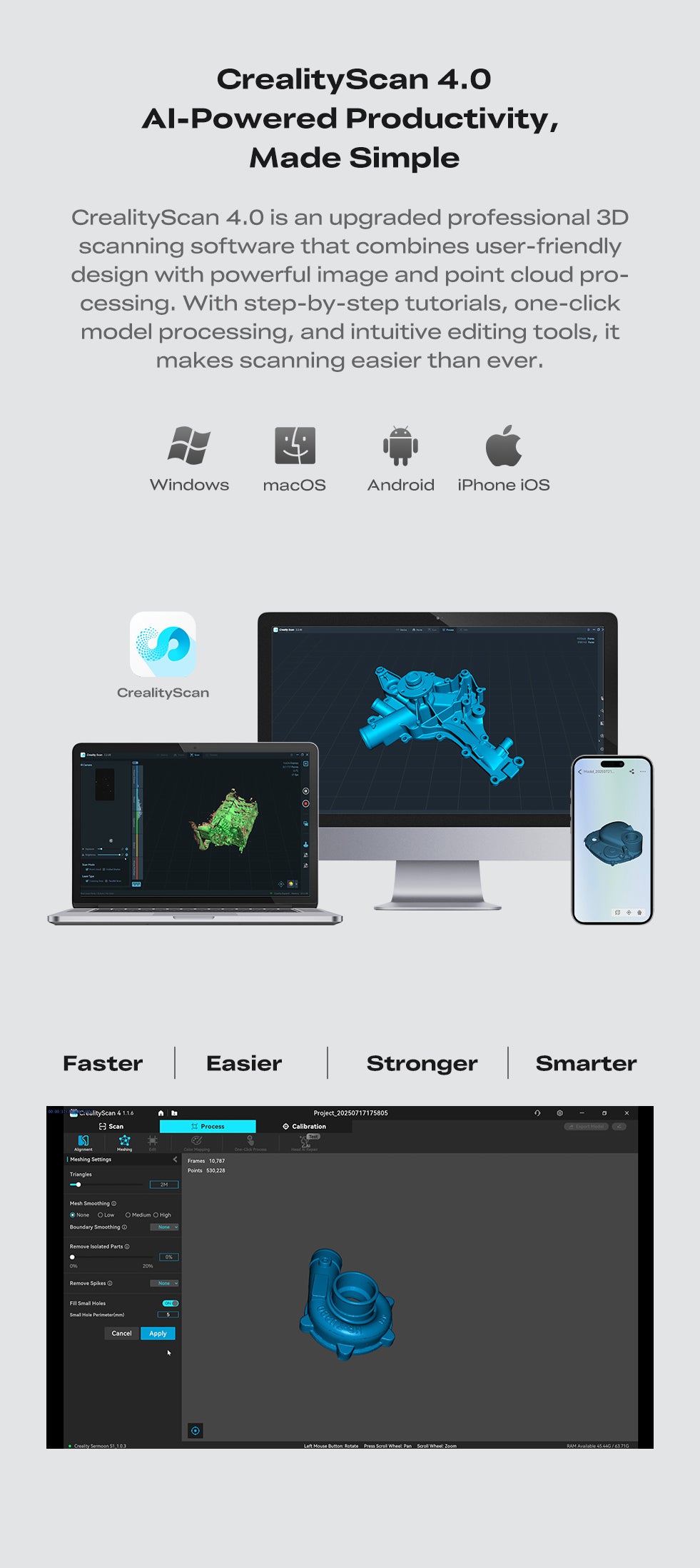 Creality Sermoon S1 3D Scanner