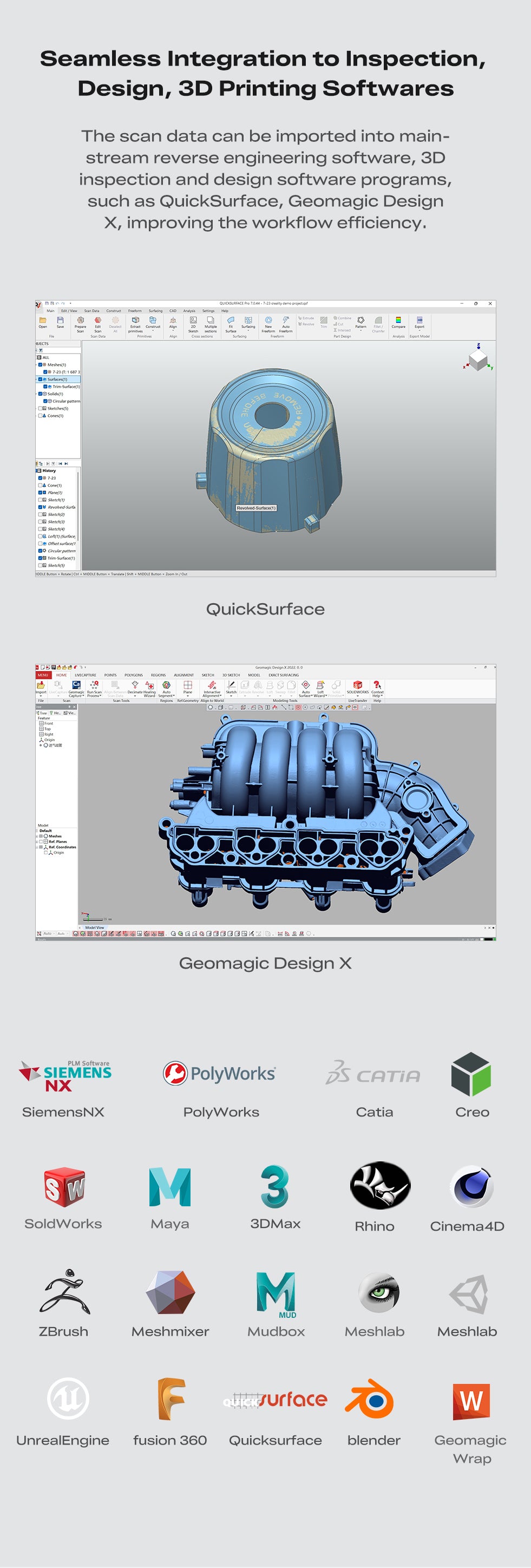 Creality Sermoon S1 3D Scanner