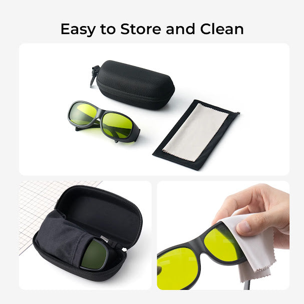 xTool Safety Goggles for Laser 190nm–460nm and 800nm–1100nm