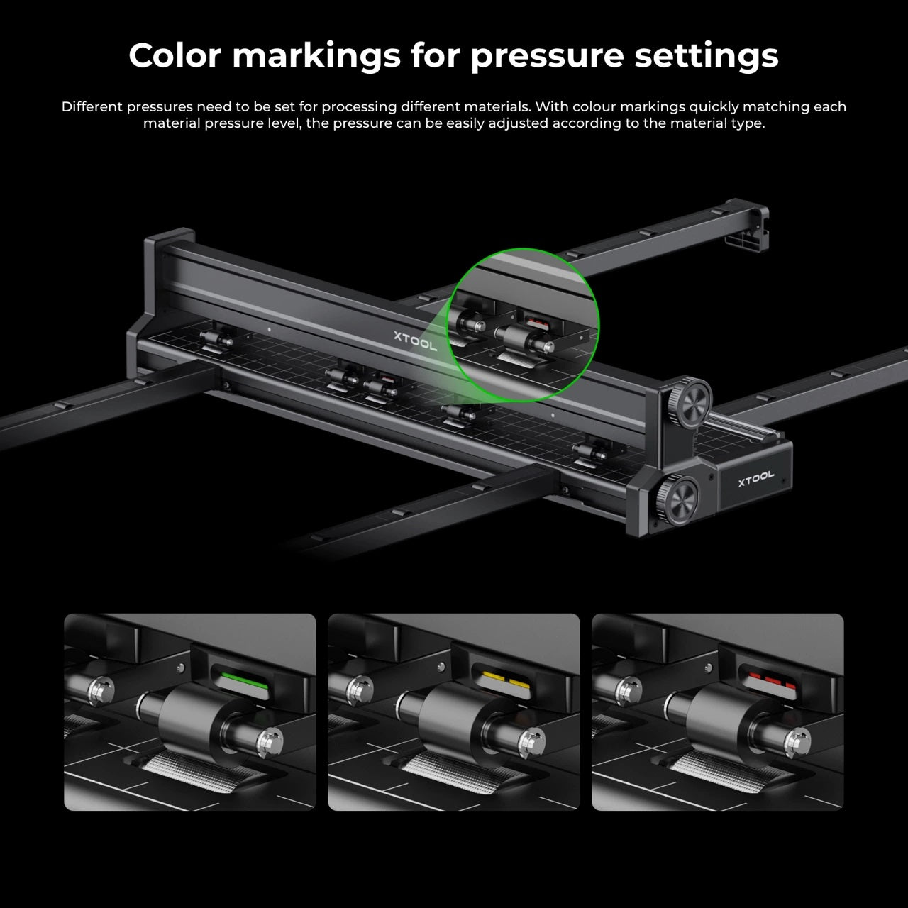 xTool Automatic Conveyor Feeder Rails for xTool P2