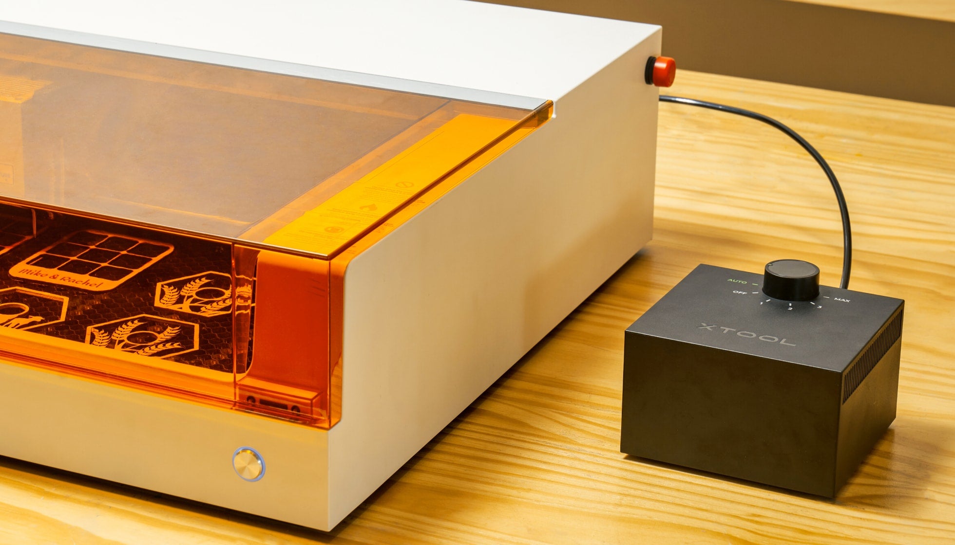 xTool S1 40W Enclosed Diode Laser Engraver and Cutter Bundle