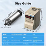 Twotrees 1000W Air-Cooled CNC Router Spindle Motor - Image 9