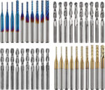Twotrees 40 PCS End Mills CNC Router Bits