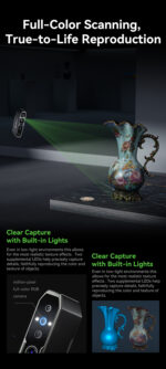 Creality CR Scan Otter Ultra High Precision Handheld 3D Scanner - Image 13