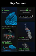 Creality CR Scan Otter Ultra High Precision Handheld 3D Scanner - Image 4