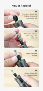 Creality Cordless Rotary Tool Kit - Image 11