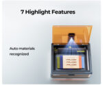 Creality Falcon A1 Enclosed 10W Diode Laser Machine - Image 7