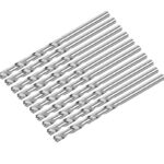 Diamond coated CNC drill bit set, set of 50