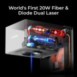 xTool F1 Ultra 20W Fiber & Diode Dual Laser Engraver - Image 3