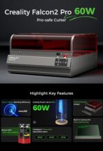 Creality Falcon2 Pro 60W,Fully Enclosed Laser Engraver & Cutter - Image 16