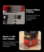 Creality Falcon2 Pro 22W, Fully Enclosed Laser Engraver & Cutter - Image 21