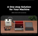 Creality Falcon2 Pro 22W, Fully Enclosed Laser Engraver & Cutter - Image 23