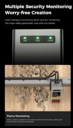 Creality Falcon2 Pro 22W, Fully Enclosed Laser Engraver & Cutter - Image 5