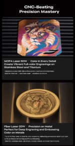 Creality Falcon T1 5-in-1 Fiber Laser 20W - Image 9