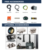 INFINITY LASER 50W MAX Fibre Laser Machine - Image 7