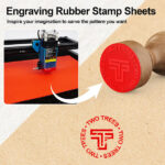 Laser Engraving Rubber Stamp Set - Image 4