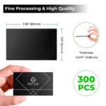 xTool Matte Aluminum Metal Business Cards (300pcs) - Image 6