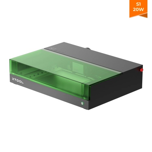 S1 main (1)-500x500 xTool S1 20W Enclosed Diode Laser Engraver & Cutter Bundle - Image 1