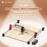 TTC H80 CNC Router 2000x1000mm Work Area, Dual 500W & 800W Spindle - Image 2