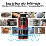 TTC 450 Ultra CNC Machine- 500W Spindle - Image 4